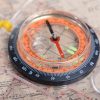 Orienteering Outdoor Survival Camping Hiking Compass - Close Up Display