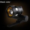 USB Rechargeable IP65 Black Front Bicycle LED Headlight