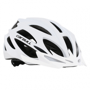 Ventilated Lightweight White Bicycle Helmet