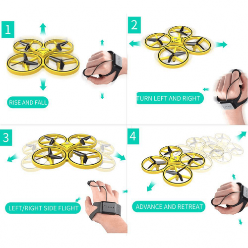 Mini Hand Control Drone - Features
