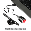 Mini LED Bicycle Rear Light - USB Rechargeable