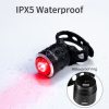 Rechargeable Mini LED Bicycle Rear Light - Waterproof