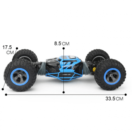 Remote Control 4WD Double Sided Vehicle - Dimension