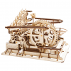 DIY Marble Run Coaster Wooden Model Kit - Waterwheel