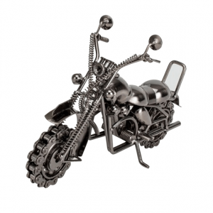 Retro Motorcycle Metal Model Kit