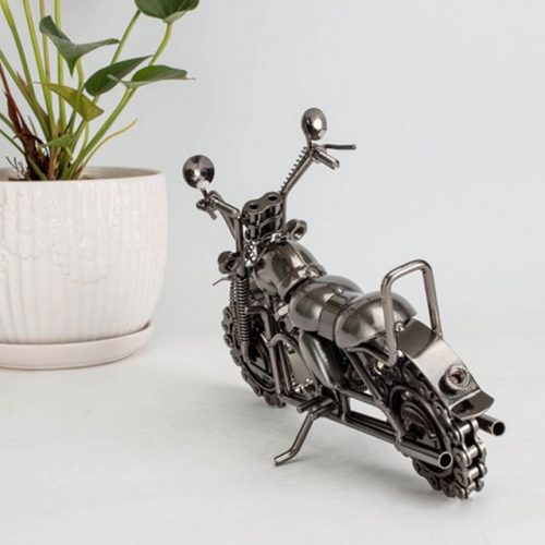 Retro Motorcycle Metal Model Kit - Display 4