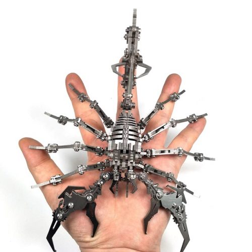 Stainless Steel Insect Model Kits - Scorpion King Display