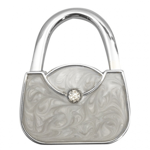 Grey Exquisite Pattern Handbag Table Hook