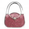 Pink Exquisite Pattern Handbag Table Hook