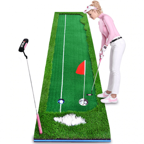 3 Metres Indoor Golf Putting Mat - Golfer Display