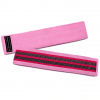 3 Piece Fabric Resistance Band Set - Pink
