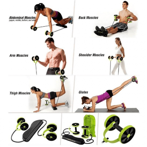 5 In 1 Multifunctional Pull Rope Ab Roller - Product Details