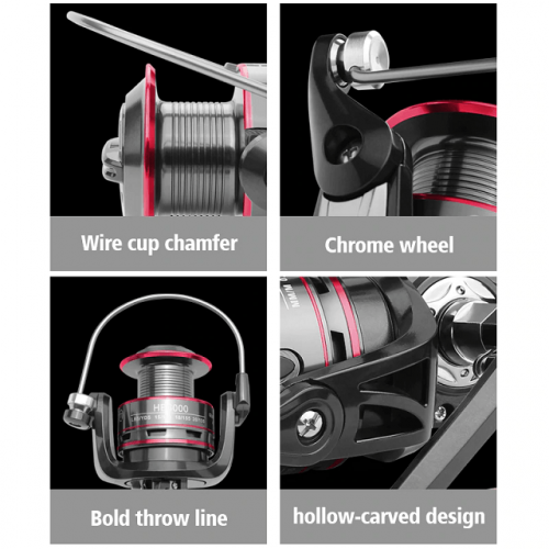 Heavy Duty Spinning Fishing Reel - Product Features