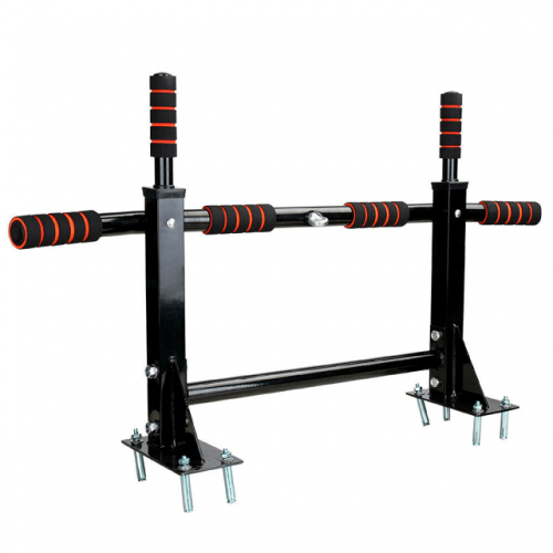 Heavy Duty Wall Mounted Pull Up Bar - Upright View