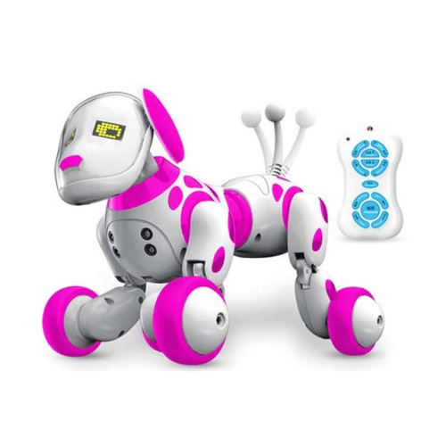 Remote Control Smart Robot Dog - Pink