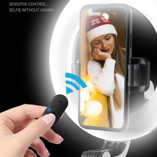 4 in 1 Bluetooth Selfie Stick Ring Light - Remote Control