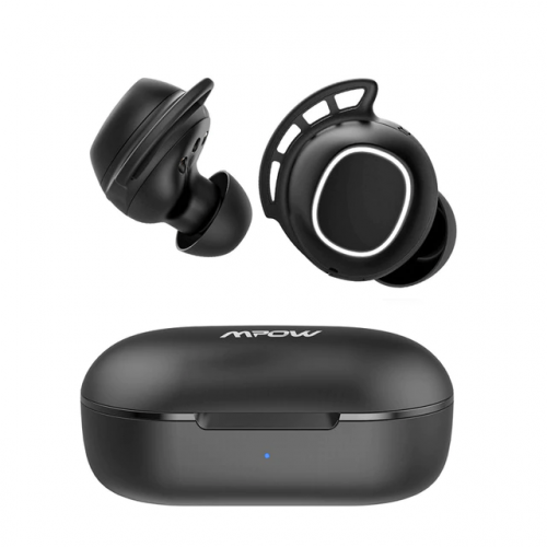 IPX7 Wireless Waterproof Earphones - Black