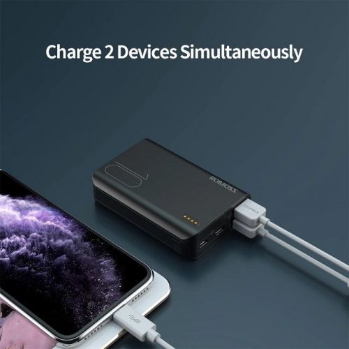 Mini Fast Charging Power Bank - Charge 2 Devices