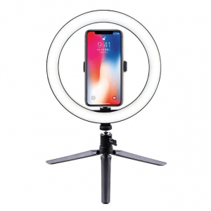Portable Dimmable Ring Light with Stand
