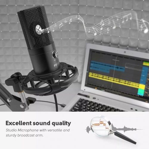 Condenser Studio USB Microphone Kit - Quality Sound
