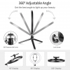 LED Ring Light with Tripod Stand - 360 Adjustable