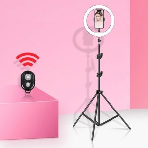 LED Ring Light with Tripod Stand - Display 2