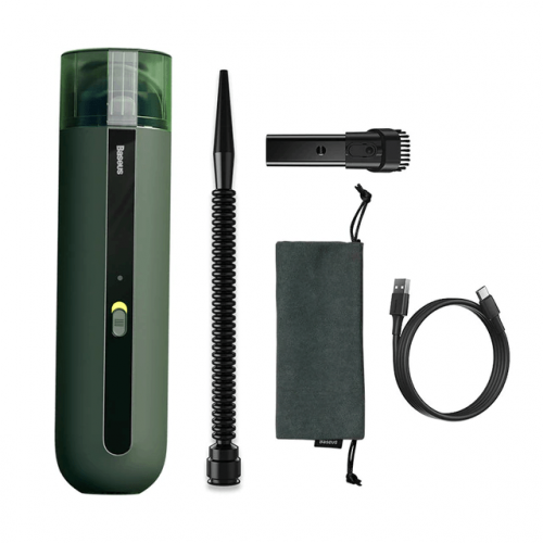 Ultra-Portable Car Vacuum Cleaner - Green