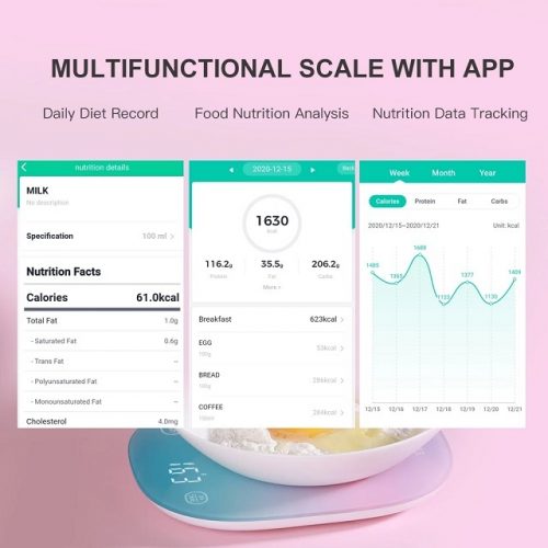 Smart Kitchen Scale Analysis App