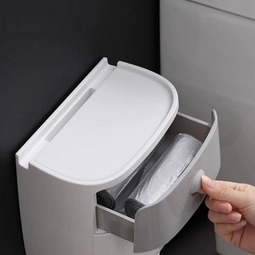 Toilet Paper Holder Storage Unit - Display 6