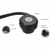 Built in Mic Bone Conduction Hearing Amplifier Headphone - Features