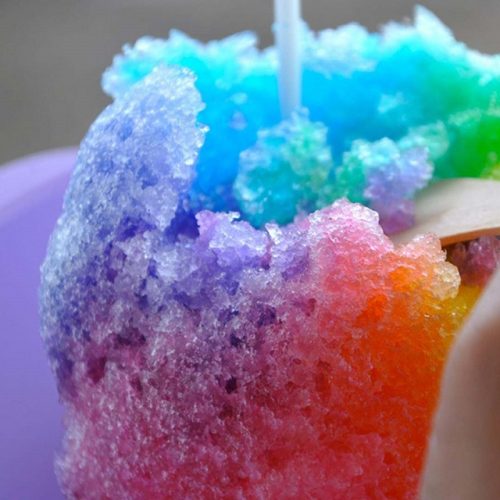 300 W Electric Ice Shaver Machine - Flavoured Shaved Ice